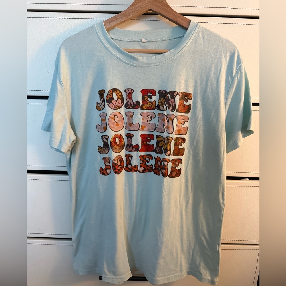 Women’s Blue Graphic T-Shirt
